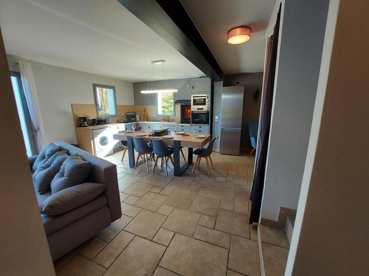 Entre Lac Et Montagne, Chaleureuse Maison 3 Pieces Avec Tres Belle Vue Lac D'Annecy. Terrasse, Jardin, Parking, Cheminee, Barbecue …. Saint-Jorioz Ngoại thất bức ảnh