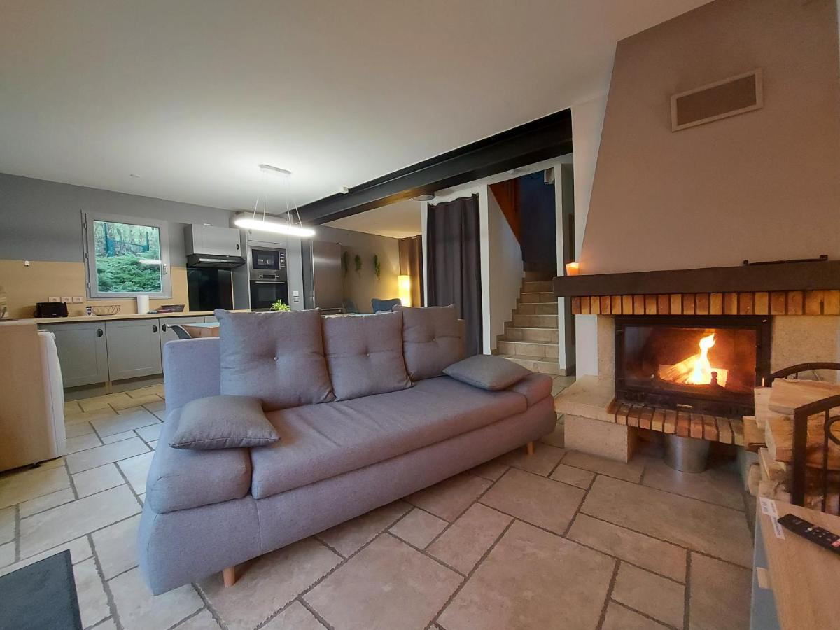 Entre Lac Et Montagne, Chaleureuse Maison 3 Pieces Avec Tres Belle Vue Lac D'Annecy. Terrasse, Jardin, Parking, Cheminee, Barbecue …. Saint-Jorioz Ngoại thất bức ảnh